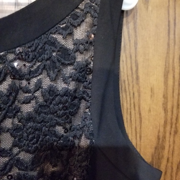 Black dress size 14 R&M Richards - Picture 7 of 9